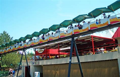 Minirail At La Ronde Review And Ride Information Theme Park James