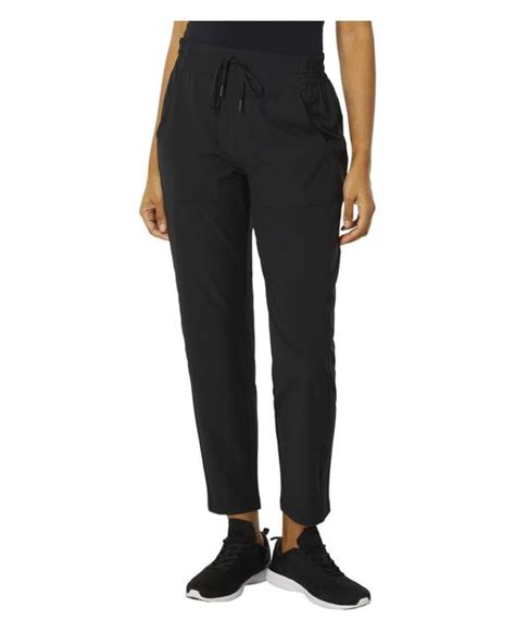 Jockey Redeye Stretch Woven Travel Ankle Pants In Black Lyst