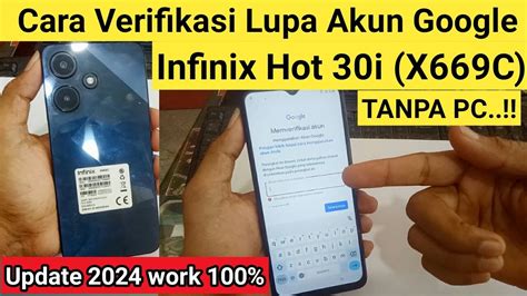 Cara Bypass Infinix Hot I X C Terkunci Akun Google Tanpa Komputer Berhasil Youtube