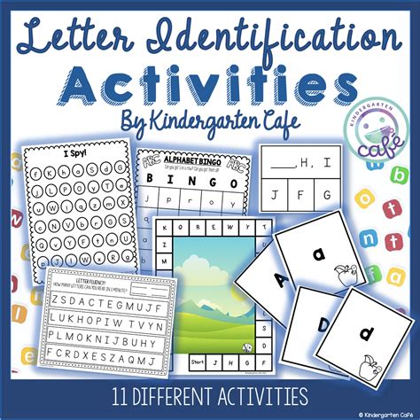 Letter Identification Activities Kindergarten Cafe