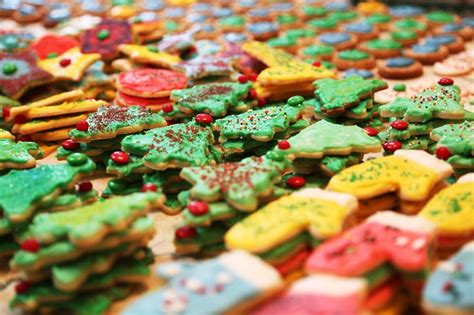 Colorful Christmas Cookies Christmas Cookies Sweet Christmas