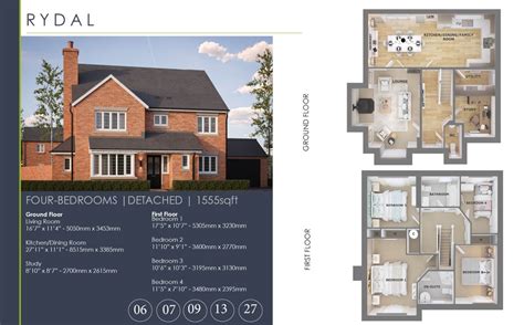 Rydal Property Details And Floor Plans Shropshire Homes