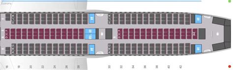 Airbus A350-900 Qatar Seat Map - Cranky Boss