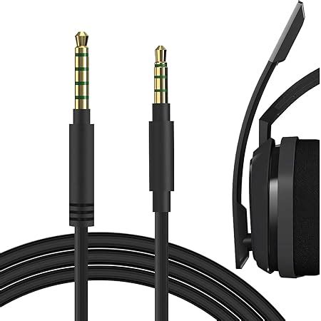 Reemplazo Cable De Auriculares Para Logitech Astro A10 A30 A40 Cable