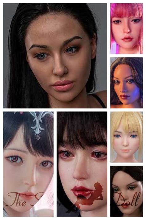 Zelex Inspiration Series Head For Real Sex Doll The Silver Doll