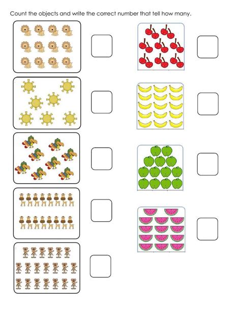 Numbers 1 20 Activity For Kindergarten Live Worksheets Worksheets Library