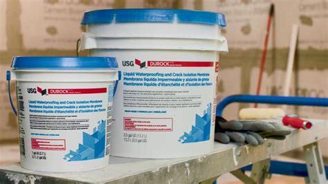 How To Use Usg Durock™ Brand Liquid Waterproofing And Crack Isolation Membrane Youtube