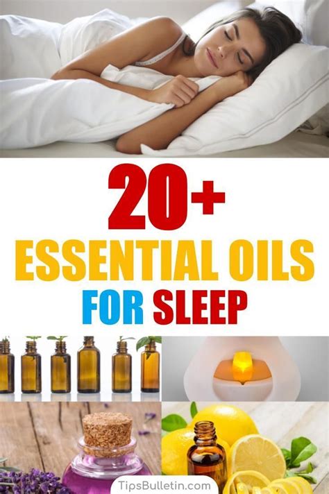 20+ Essential oils for aleep. Including tips on which essential oil to ...