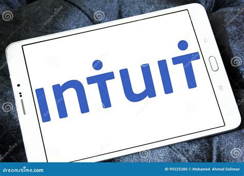 Intuit Company Logo Editorial Image Image Of Computers 99225380