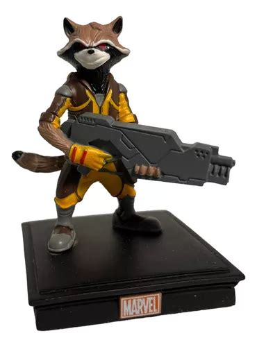 Marvel 3d Super Heroes Figura De Rocket Racoon Paninl 2015 MercadoLibre