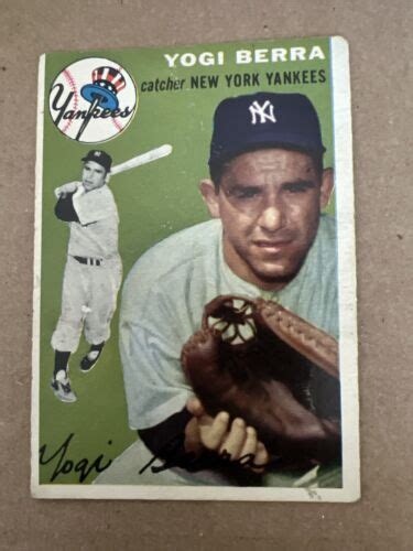 1954 Topps 50 Yogi Berra New York Yankees HOF Look EBay