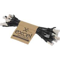 101 191 10 Excel Cat6A Patch Lead S FTP Shielded LSOH Blade Booted