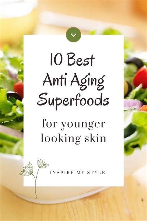 The Top 10 Anti Aging Superfoods For Beautiful Skin