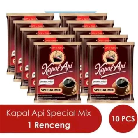 Jual Kopi Kapal Api Spesial Mix Sachet Renceng Shopee Indonesia