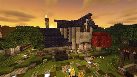 Minecraft Medieval Tavern Tutorial [Video] | Minecraft architecture ...