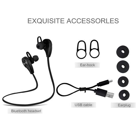 Wireless Sports Headphones Sweatproof for Running Gym