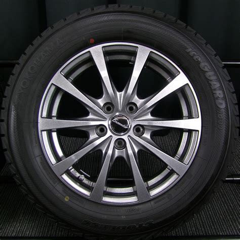 HOT STUFF ホットスタッフ Exceeder エクシーダー E03 156J 43 PCD100 5H ダークシルバー