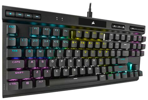 Corsair K70 RGB TKL Tenkeyless Mechanische Tastatur