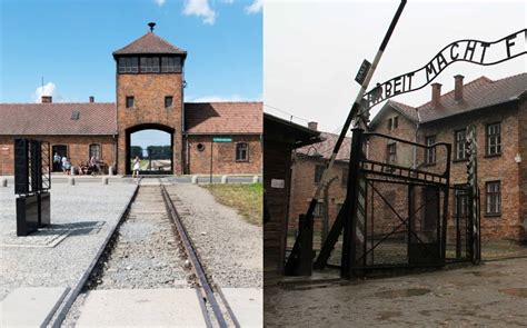 Campo de concentración de Auschwitz Birkenau convertido en museo