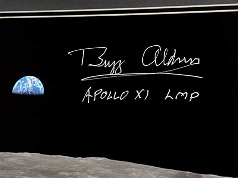 Apollo 11 Crew framed autographs