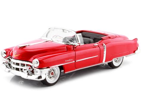 1953 Cadillac Eldorado Convertible Rojo 1 24 Welly 22414