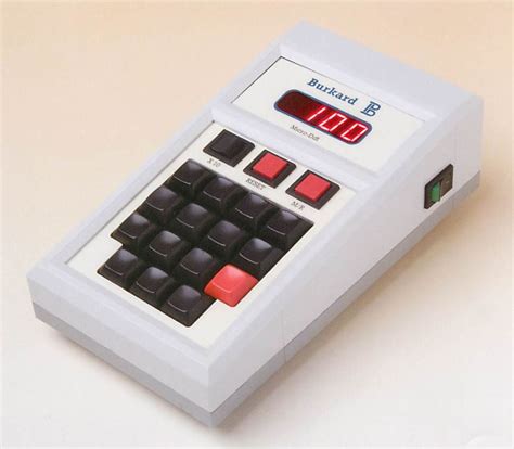Electronic 16 Channel Counter Unit Burkard Manufacturing Co Ltd