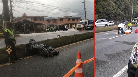 VIDEO Accidente en la autopista Medellín Bogotá deja un