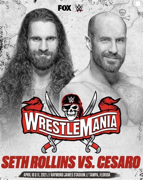 Seth Rollins Vs Cesaro Winner Cesaro Drew Mcintyre Wrestling