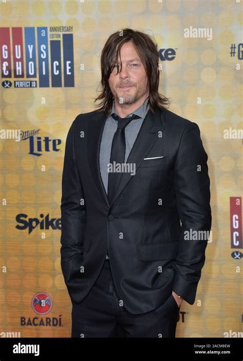 Culver City Ca June 4 2016 Actor Norman Reedus At Spike Tvs 10th