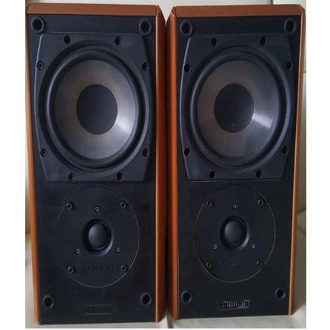 Mission Freedom Cherry Bookshelf Speakers Audio Soundbars