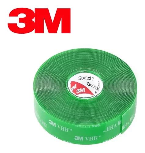 Cinta Doble Contacto Bifaz Doble Faz 4910 3m 19 Mm X 5mts Color