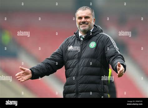 Glasgow Uk Th Apr Celtic Manager Ange Postecoglou