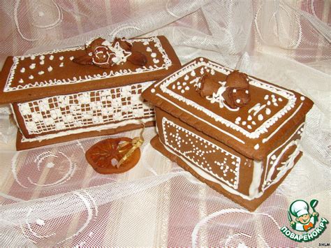 Пряничные шкатулки – кулинарный рецепт