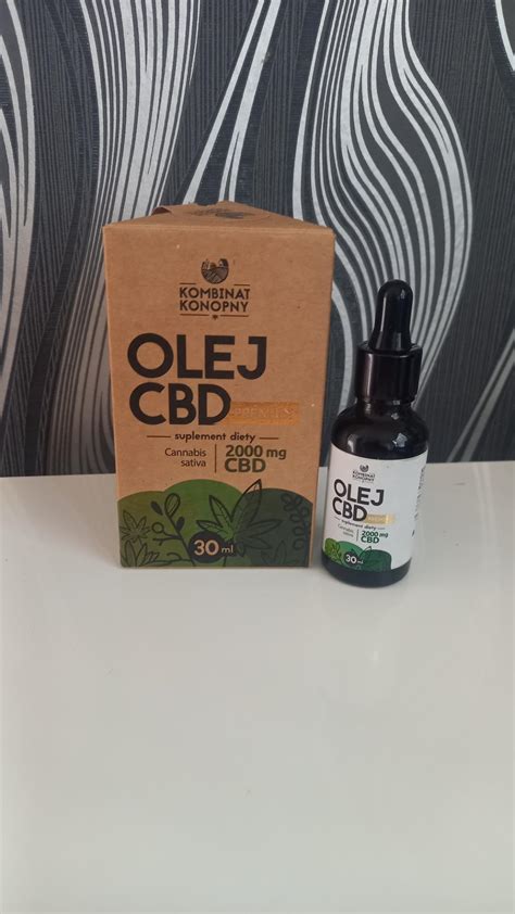 Preparat Medycyny Naturalnej Kombinat Konopny Olej Cbd Premium Mg