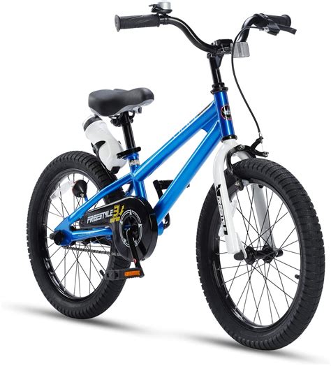 Royalbaby Freestyle Kids Bike 18 In. Girls and Boys Kids Bicycle Blue ...