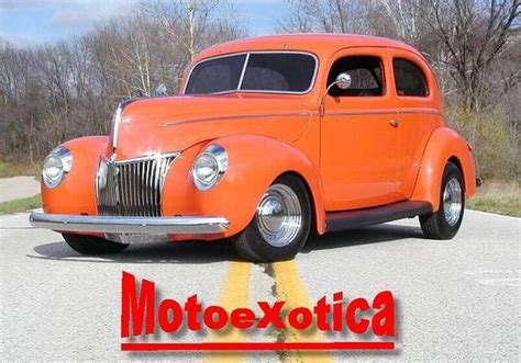 1939 Ford Two Door Sedan | Motoexotica Classic Cars