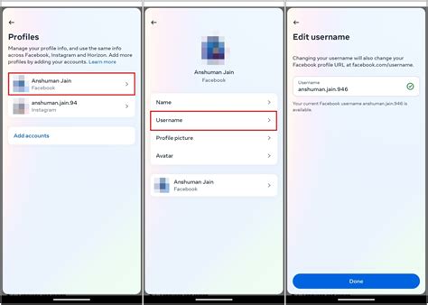 how to find username on facebook