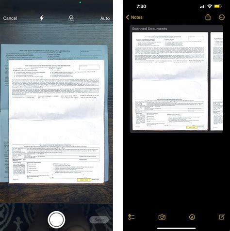 How to scan with an iPhone