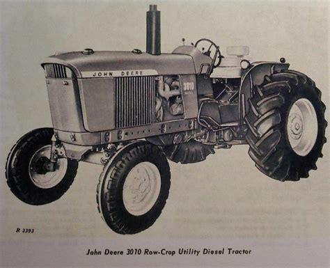 John Deere 3010 Row Crop Utility Diesel Tractor Owners Operators Manual 161 Ebay