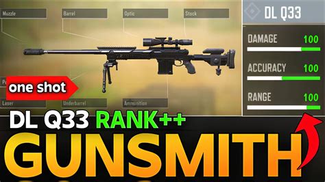 BEST DL Q33 QUICK SCOPE GUNSMITH IN CALL OF DUTY MOBILE COD MOBILE