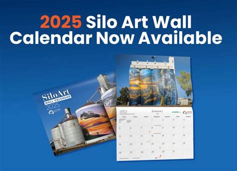 2025 Silo Art Calendar Printable Opal Catharina