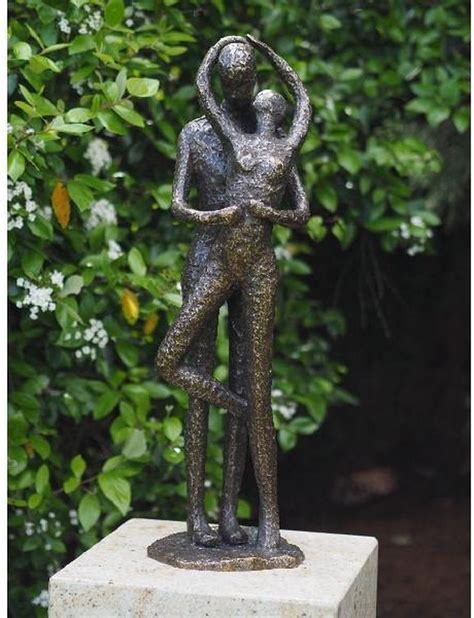 Tuinbeeld Bronzen Beeld Dansend Liefdespaar Bronzartes 78 Cm Hoog Artofit