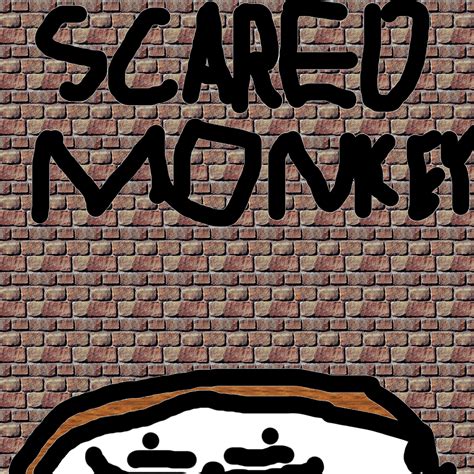 Scared Monkey By Eedev
