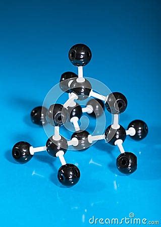 Model Of Graphite Molecular Structure Stock Image - Image: 29809711