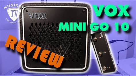 VOX Mini Go 10 Review YouTube