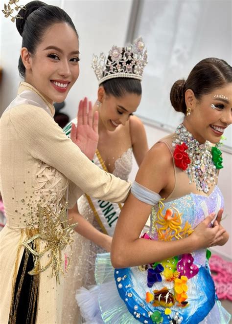 Thanh Thủy và dàn thí sinh Miss International 2024 diện bikini nóng bỏng Báo Tri thức và Cuộc
