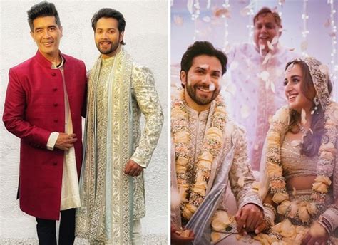 Varun Dhawan Natasha Dalal Wedding Manish Malhotra Shares Emotional