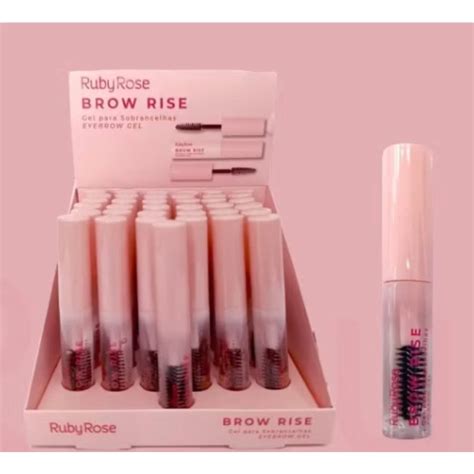 Gel Para Sobrancelhas Brow Rise E Ruby Rose Shopee Brasil