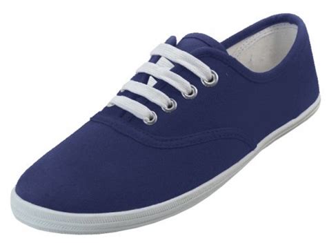 Wholesale Womens Canvas Shoes Navy 24 Pairs Dollardays