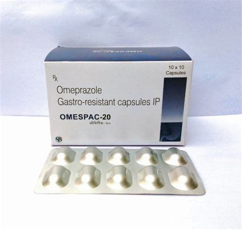 Omeprazole Gastro Resistant Capsules Ip X Capsule Pack Cool And